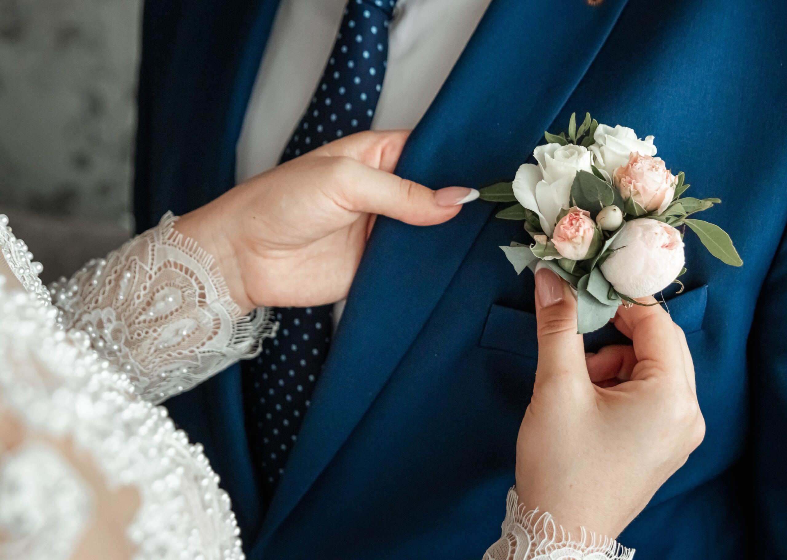 Boutonniere for the groom
